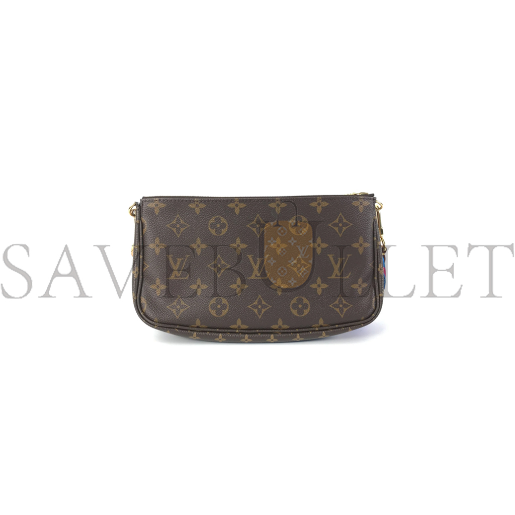 LOUIS VUITTON MULTI POCHETTE ACCESSOIRES-BLUE M44823 (24*13*4.5cm) LOUIS VUITTON MULTI POCHETTE ACCESSOIRES-BLUE M44823 (24*13*4.5cm)